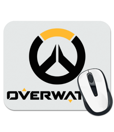 Коврик для мыши Overwatch (логотип)
