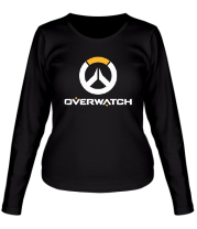 Женская футболка длинный рукав Overwatch (логотип) фото