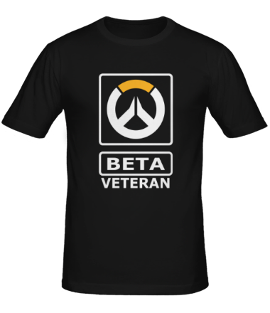 Мужская футболка Overwatch beta veteran
