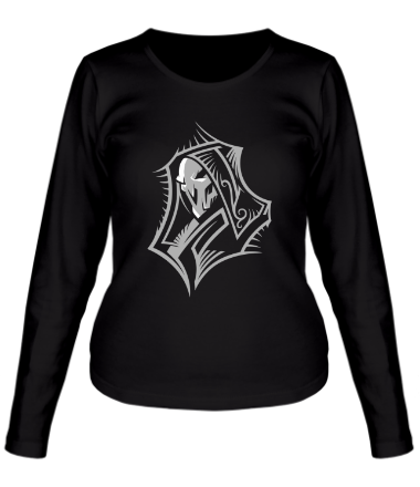 Женская футболка длинный рукав Reaper (Overwatch)