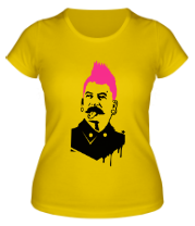 Женская футболка Сталин-панк фото