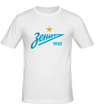 Мужская футболка ФК Зенит (золотая звезда)