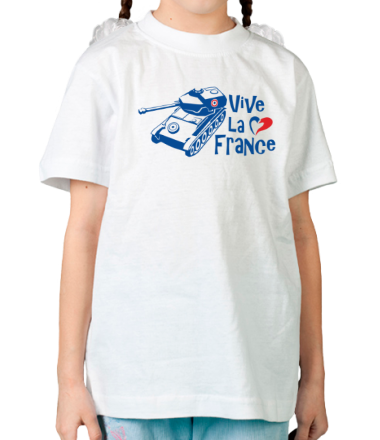 Детская футболка AMX 12t Viva la France