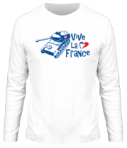 Мужская футболка длинный рукав AMX 12t Viva la France фото