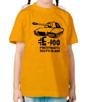 Детская футболка Танк E-100