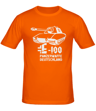 Мужская футболка Танк E-100