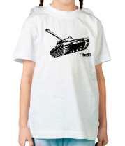 Детская футболка Танк Т-62а фото