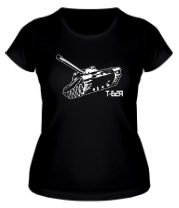 Женская футболка Танк Т-62а фото