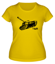 Женская футболка Танк Т-62а фото