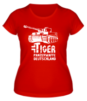 Женская футболка Танк Тигр