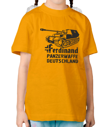 Детская футболка ПТ САУ Ferdinand