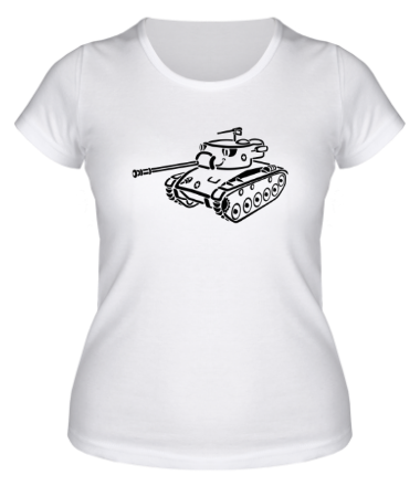 Женская футболка Танк Чаффи