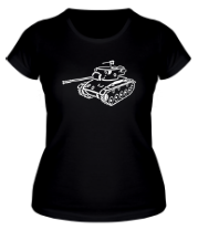 Женская футболка Танк Чаффи фото