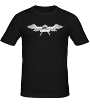 Мужская футболка Крылья танкиста фото