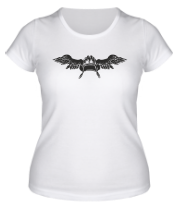 Женская футболка Крылья танкиста фото