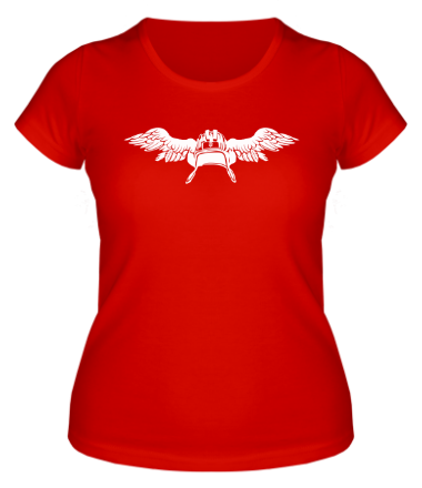 Женская футболка Крылья танкиста