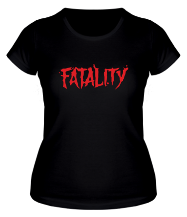Женская футболка Fatality