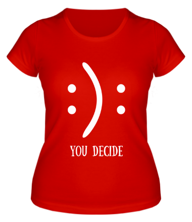 Женская футболка Твой выбор