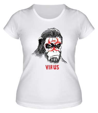Женская футболка Simian Outbreak