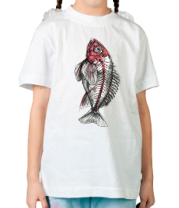 Детская футболка Красная рыба фото