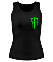 Женская майка борцовка Monster Energy (logo)