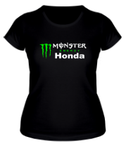 Женская футболка Monster Energy Honda