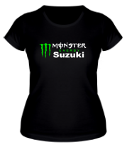Женская футболка Monster Energy Suzuki