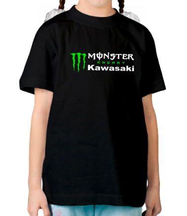 Детская футболка Monster Energy Kawasaki