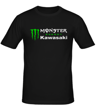 Мужская футболка Monster Energy Kawasaki