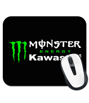Коврик для мыши Monster Energy Kawasaki