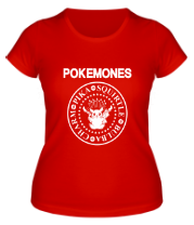 Женская футболка The Pokemones фото