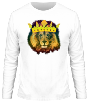 Мужская футболка длинный рукав Король лев фото