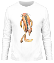 Мужская футболка длинный рукав Рыбка фото