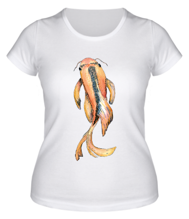 Женская футболка Рыбка