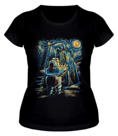 Женская футболка Van Goghstbusters