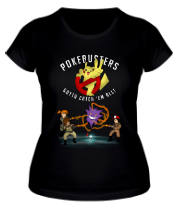Женская футболка Pokebusters фото