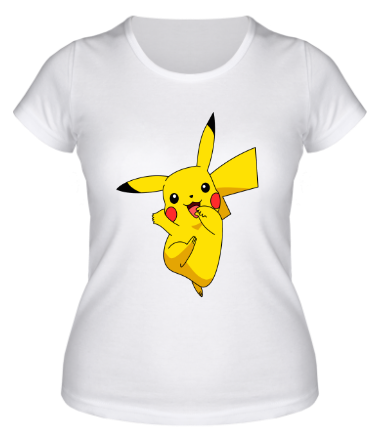 Женская футболка Pikachu Smile