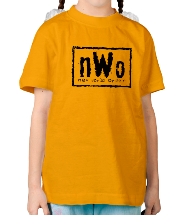 Детская футболка New world order