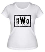 Женская футболка New world order фото