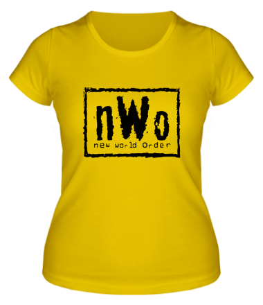 Женская футболка New world order