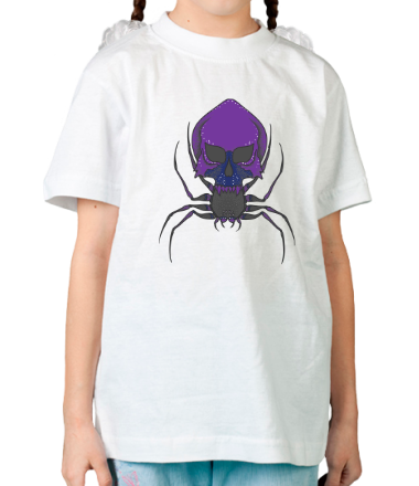 Детская футболка Фиолетовый паук