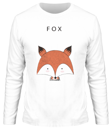 Мужская футболка длинный рукав FOX