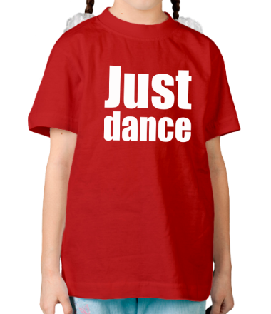 Детская футболка Just dance