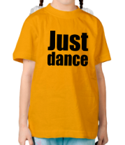 Детская футболка Just dance фото