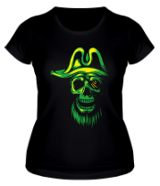 Женская футболка Голова пирата фото