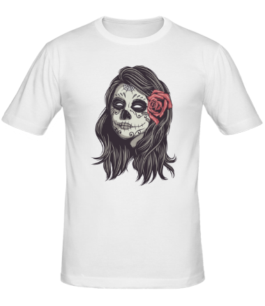 Мужская футболка Девушка зомби