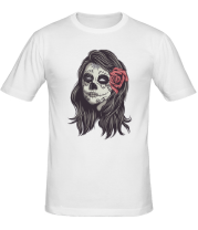 Мужская футболка Девушка зомби