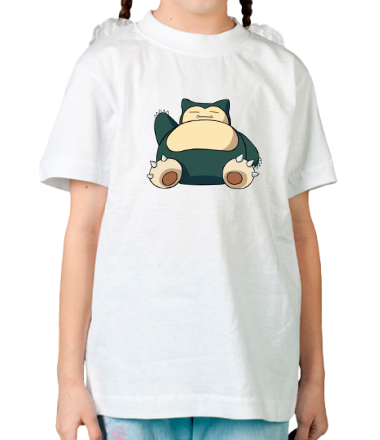 Детская футболка Покемон Снорлакс