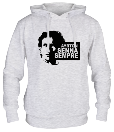 Толстовка худи Ayrton Senna Sempre