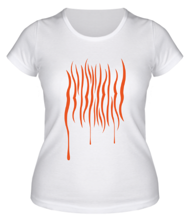 Женская футболка Кровь тигра